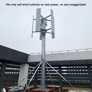 Generador Eólico de Eje Vertical EverSaving de 1kw, Energía Solar Híbrida - Product Image 2