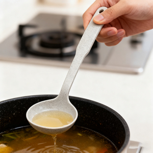 Ustensiles de cuisine en gros : Louche à pâtes, passoire, cuillère à pâtes, ensemble de mesure pour pâtes, louche, cuillère à nouilles en plastique - Product Image 6