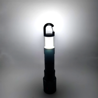 Lanterne puissante de chasse à lumière tactile rechargeable d'urgence personnalisée porte-clés portable longue portée lampe de poche LED laser blanche