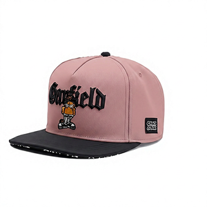Flat-brimmed PVC Hip-Hop <b>Baseball</b> <b>Cap</b> with Cotton Fabric Unisex 6-Panel Adjustable Fashionable Rap Hat - Product Image 4