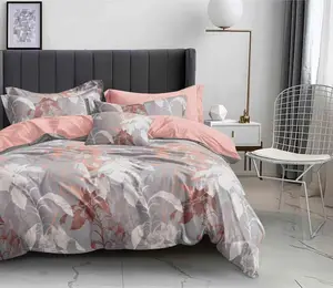 Juegos de cama de 4 piezas con estampado 3D de alta calidad, edredón tamaño King, juego de funda nórdica para cama