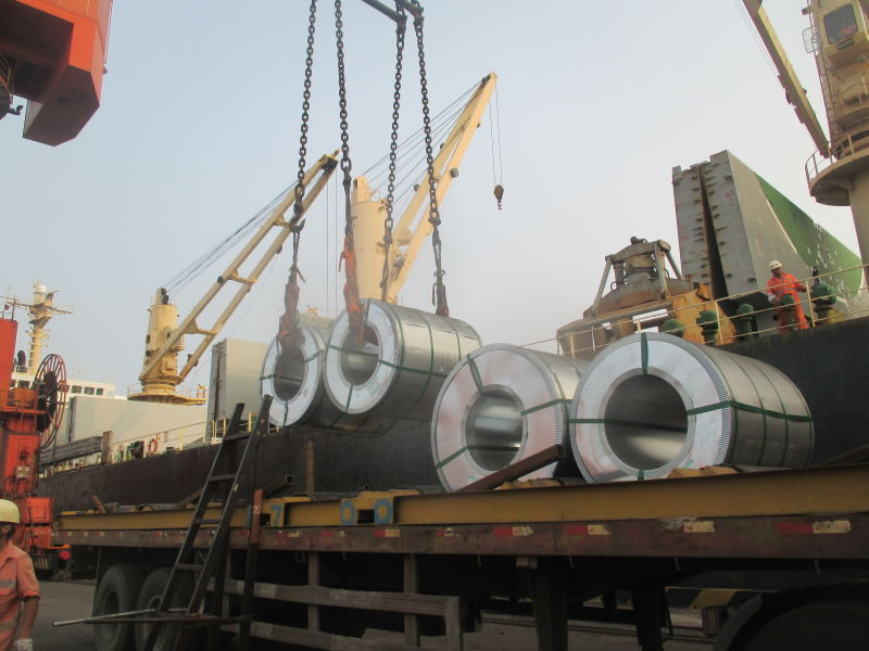 Zinc Coated Galvanized Steel Coil S280GD S350GD S550GD 30gsm - 275gsm