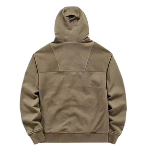 Custom Cargo Tactical Streetwear Sweatshirt 100%Cotton Multi Pockets <strong>Techwear</strong> Pullover <strong>Hoodie</strong> Patchwork Hoodies for Men - Product Image 4