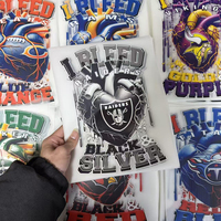 Films d'impression par transfert thermique personnalisables pour vêtements et t-shirts, en plastisol et vinyle, lavables, écologiques et durables