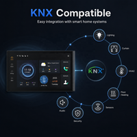 Interrupteur de scène KNX GVS CHTI-15.6, panneau tactile mural IPS, Wi-Fi, USB-C pour la domotique de toute la maison, hôtel, usage domestique