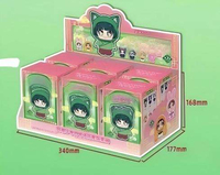 Figurines en peluche en boîte mystère, pendentifs, jouets de collection, jouets tendance de designer, ornements d'anime, jouets à collectionner, pendentifs chat mignons, porte-clés