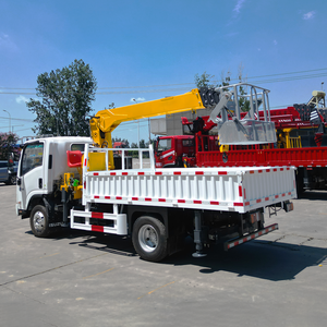 高品质中国液压伸缩臂式起重机5吨和6吨汽车起重机全球出口 - Product Image 4