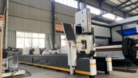 Machine de découpe de tubes à lame de scie CNC robuste |   Coupe-tuyaux automatique à commande moteur pour tuyaux en acier de grand diamètre