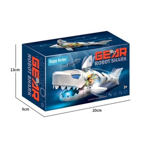Eléctrico Bump & Go <span class=keywords><strong>robot</strong></span> <span class=keywords><strong>tiburón</strong></span> juguete <span class=keywords><strong>tiburón</strong></span> plástico juguetes iluminados 2023 para niños - Product Image 4