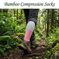 Chaussettes de compression pour la récupération après la course, Coolmax, séchage rapide, soutien de la voûte plantaire, écologiques, respirantes, hauteur genou, chaussettes de sport personnalisées OEM