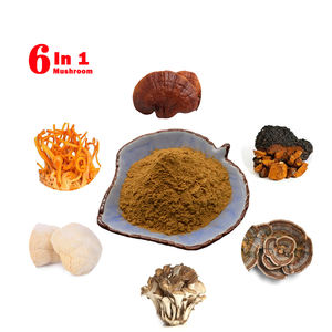 ผงสารสกัดเห็ดผสม 6 ชนิดใน 1 ยี่ห้อไพรเวทเลเบล คอร์ดิเซปส์ โกฐจุฬาลัมพา ชากา ทัตสึโอะ ไมตาเกะ เห็ดหลินจือ - Product Image 1