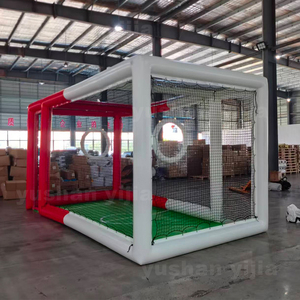 <span class=keywords><strong>Cage</strong></span> <span class=keywords><strong>de</strong></span> football gonflable commerciale <span class=keywords><strong>avec</strong></span> <span class=keywords><strong>filet</strong></span> pour la location d'événements <span class=keywords><strong>de</strong></span> carnaval - Product Image 2