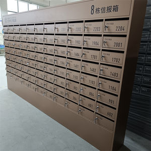 5 Unit Small Commercial Mailbox Cluster Commercial Pedestal Mounted Cluster Easy to Mount Commercial Mailbox - Product Image 4