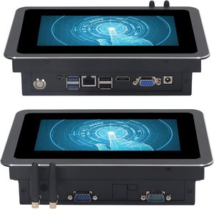 Ordinateur industriel en alliage d'aluminium de 7 pouces, IP65, résistant à l'eau et à la poussière, large plage de températures et de tensions, Win11, processeur N97, PC tout-en-un - Product Image 2