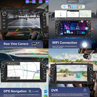 Podofo 2 Din 4 + 64G Android Autoradio 7 "Sans Fil Carplay/Android Auto pour Toyota Corolla E120/E130/BYD F3/Altis E120 Vente en Gros
