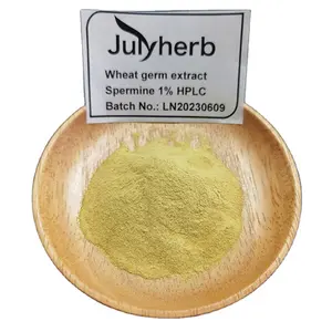 Julyherb New Hot Bán Chất lượng cao spermidine mầm lúa mì chiết xuất 1% mầm lúa mì chiết xuất bột spermidine