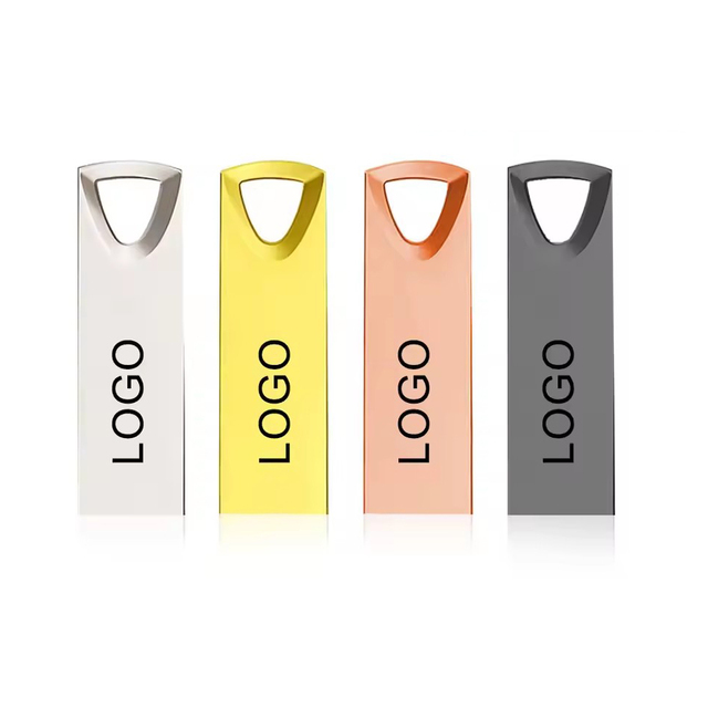 Custom Logo Gift Mini 2.0 Super Micro Metal USB Flash Drive Pendrive 16GB 8GB 128GB 64GB 32GB Capacities