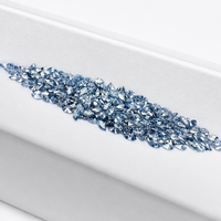 Piedra de Moissanita Suelta Marquise Melee 1.5*3mm 0.05CT Azul Zafiro Natural Creada en Laboratorio al por Mayor para Engaste y Fabricación de Joyería Fina