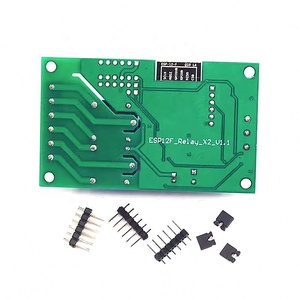 แหล่งจ่ายไฟ 5V/8-80V ESP8266WIFI โมดูลรีเลย์คู่ ESP-12F บอร์ดพัฒนาสำหรับการพัฒนารอง - Product Image 4