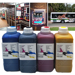 Tinta Eco Solvente de Alta Calidad de 1 Litro (1000 ml) de Bajo Olor para Impresión con Cabezales de Impresión DX5, DX7, XO600, I3200 - Product Image 1