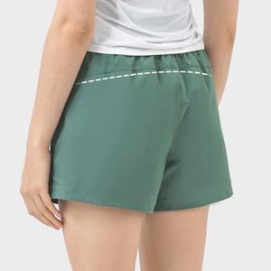 Pantalones Cortos Deportivos de Secado Rápido con Logotipo Personalizado del Fabricante, Pantalones Cortos Deportivos con Bolsillos para Mujer - Product Image 5