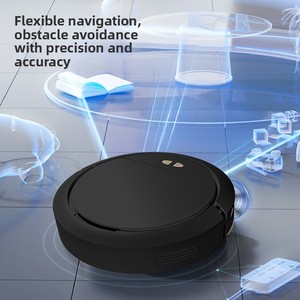 Robot Aspirador Inteligente con Funciones <span class=keywords><strong>de</strong></span> Fregado, Control por Voz WiFi, Recarga Automática, Succión <span class=keywords><strong>de</strong></span> 2000-2999Pa, Navegación Giroscópica - Product Image 2