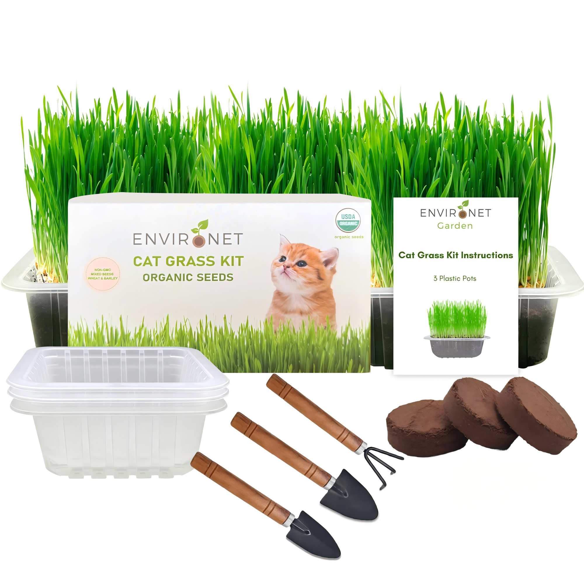 Cat Grass Kit