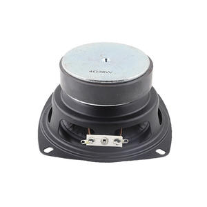 高保真 4 英寸 105 毫米方形低音炮 RGB LED 4 欧 30W 家用有线音箱 电池供电 现货 - Product Image 3