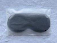 Masque oculaire 3D en gel solide réglable, chaud/froid, avec logo personnalisé, directement de l'usine, micro-ondable, lavable, pour soulager la douleur