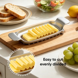 Wholesale Die Cast Aluminum Alloy Cheese Slicer Heavy Duty Handheld Butter Cutter Professional Cheese <b>Planer</b> Food Safe - Product Image 3