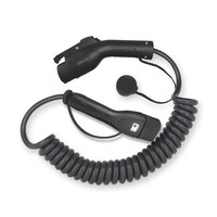 Nouveau câble de charge pour véhicule électrique IP65 Type 2 vers Type 1 3,5 kW 7 kW, enroulé, 16A 32A 5m