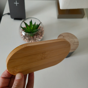 Plateau à bibelots en bois jetable personnalisé, <span class=keywords><strong>assiette</strong></span> gravée Bits & Bobs avec motif végétal pour la rentrée scolaire - Product Image 3