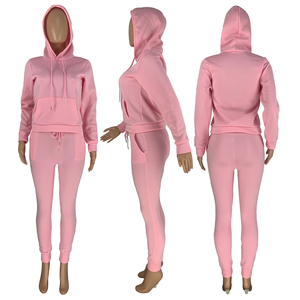 <span class=keywords><strong>Abbigliamento</strong></span> <span class=keywords><strong>Invernale</strong></span> Donna 2026, Tuta Sportiva <span class=keywords><strong>Casual</strong></span> da Donna, Set Due Pezzi con Felpa e Pantaloni Jogger - Product Image 4