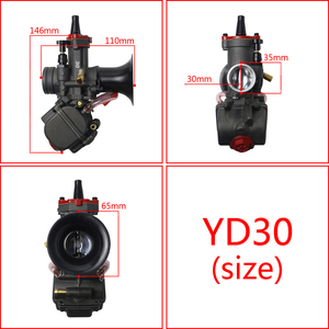 Yoshimura Mono de 150-<span class=keywords><strong>250cc</strong></span>, <span class=keywords><strong>Carburador</strong></span> de Motocicleta de <span class=keywords><strong>Doble</strong></span> Pila, 30mm, 30mm, 30mm, MSX125, Hon, Da Ya, Maha, <span class=keywords><strong>Moto</strong></span> de Suciedad para Coche - Product Image 6