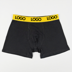 Conjunto de Ropa Interior para Pareja 2025, Nuevo Estilo, Logotipo Personalizado, Bajo MOQ, Alta Calidad, Transpirable, de Algodón, Calzoncillos <span class=keywords><strong>Boxer</strong></span> para Hombre y Tangas para Mujer - Product Image 3