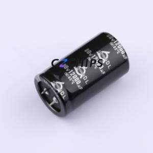 Condensador Electrolítico de Aluminio DL80V12000M35*60 V, Tipo Snap-in, Componente de Orificio Pasante (THT), D35xL60mm 12000uF 20% 80V 10mm - Product Image 1