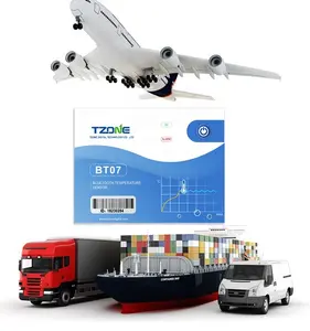 Tzone Ultra-Dunne Bluetooth Temperatuursensor Voor Koude Keten Transport Logger Gegevens Gebruiken Een Temperatuur Monitor