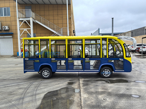 Popular Autobús Eléctrico de Turismo de Siete Filas y 14 Asientos Marca XCEGO, Venta Directa de Fábrica China para Parques - Product Image 4