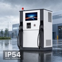 Système de stockage et de charge DC tout-en-un 50kW 93kWh 120kW Nouveau pour les zones de services routiers, les parcs industriels et la recharge commerciale de véhicules électriques