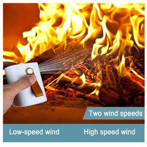 Nuevo producto Bomba de aire para exteriores con luz LED para acampar Bomba de inflado de batería recargable USB para colchón de cama de aire - Product Image 4