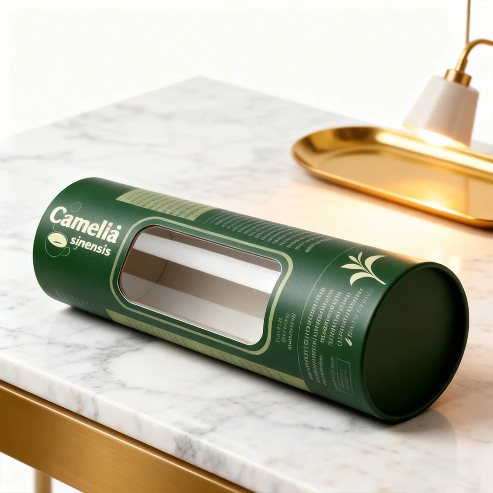 loose leaf tea paper tube