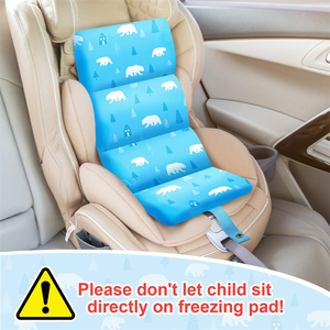 Almohadilla Refrigerante para Asiento de Coche de Bebé con 4 Bolsas de Hielo Aislantes Extraíbles, Almohadilla Refrigerante para Cochecito con Bolsa de Hielo para Bebés, Niños Pequeños y Niños - Product Image 3