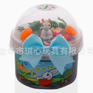 ฟังก์ ฟูวา ไทม์ คลาวด์ สไลม์ พร้อมตุ๊กตาหมีในภาชนะใส โบว์สีชมพู ป้ายสีฟ้า ของเล่นสำหรับเด็กทุกเพศ อายุ 5 ถึง 7 ปี - Product Image 5