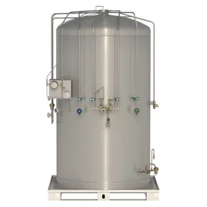 Attraktiver Preis Kryogener flüssiger CO2-Tank 1,6 MPa Stahl behälter Mikrobulk-Tank für Petro chemikalien