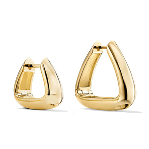 Gemnel 925เงินแบบเรียบง่าย Boho pyra ชุดห่วงขนาดใหญ่ห่วงเล็กๆ - Product Image 1