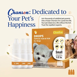 Traitement anti-puces pour chat OEM écologique, action rapide, prévention des puces et des tiques, gouttes topiques disponibles en ligne, soins de santé pour animaux de compagnie - Product Image 6