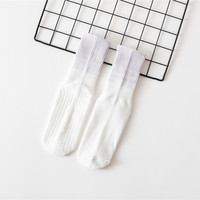 Chaussettes de sport en coton ultra-fines pour femme, avec logo personnalisé, antidérapantes, respirantes, tricotées, pour yoga et gym, collection automne