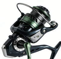 Moulinet de pêche spinning métallique Bilins pour lancer longue distance, équipement de micro-pêche, utilisation main droite, rapport de transmission 6.2:1, 13+1 roulements