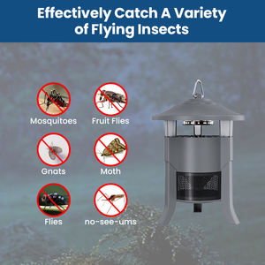 Lampe anti-insectes solaire extérieure de qualité supérieure Matériau ABS Dispositif de lutte contre les <span class=keywords><strong>moustiques</strong></span> et les parasites <span class=keywords><strong>pour</strong></span> jardin Patio et cour Solid State - Product Image 4