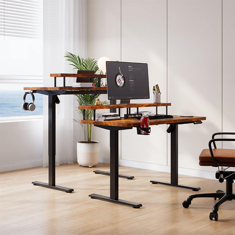 Stretchable Computer Desk Hot Selling Portable Extendable Office Use Workstation Ergonomic Height ...